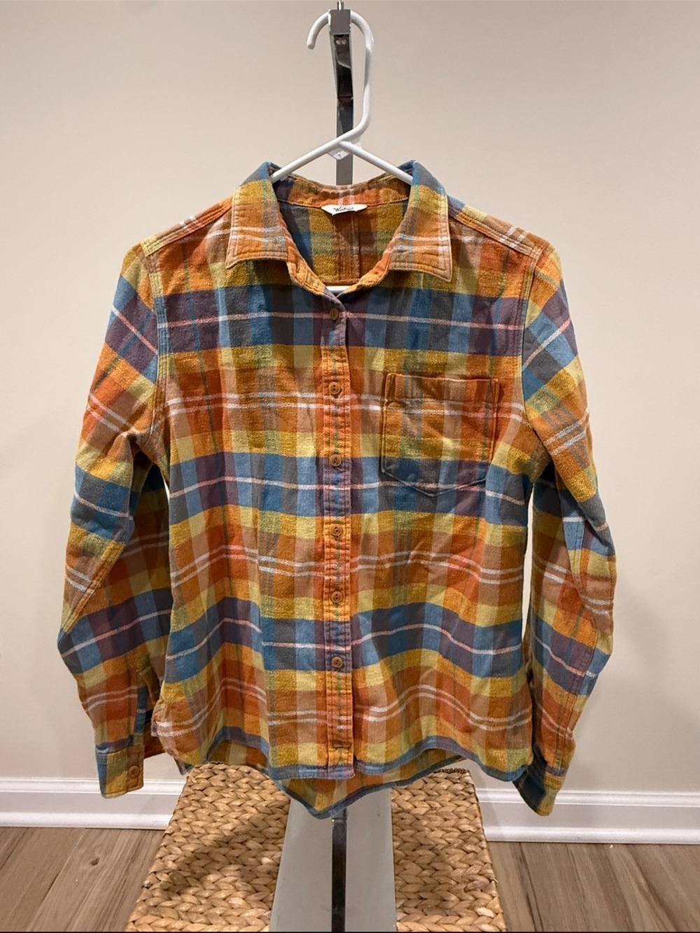 Vintage 1980s Woolrich flannel button down